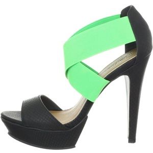 Michael Antonio snake-Tamm stiletto Sandal